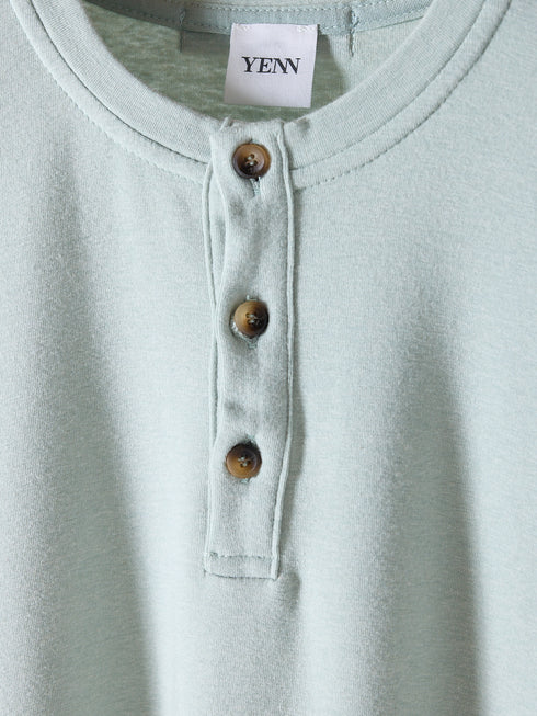 【 予約:10月上旬 】HENRY NECK LONG TEE /Y254-81110